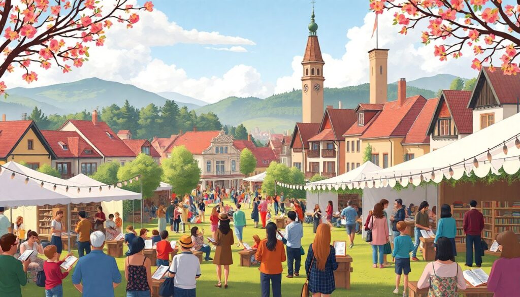 Фестивали поэзии и литературы: маршруты по городам и дворикам - иллюстрация