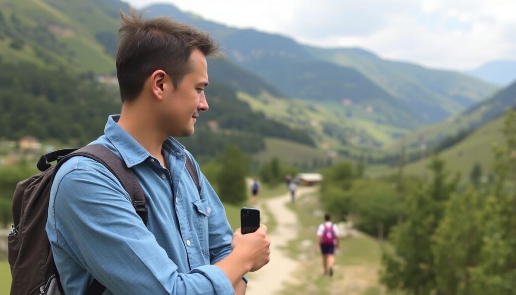 долины и гостеприимство - иллюстрация