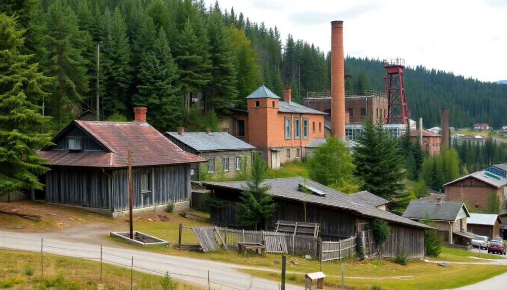 Города и села Свердловской области: индустриальное прошлое и уютные улицы - иллюстрация