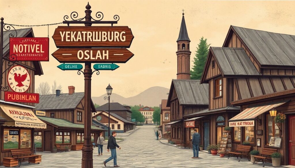 Города и села Свердловской области: индустриальное прошлое и уютные улицы - иллюстрация