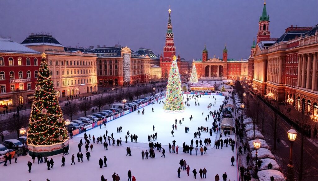 Зимние города России: куда поехать за атмосферой снежной сказки и рождественских ярмарок - иллюстрация