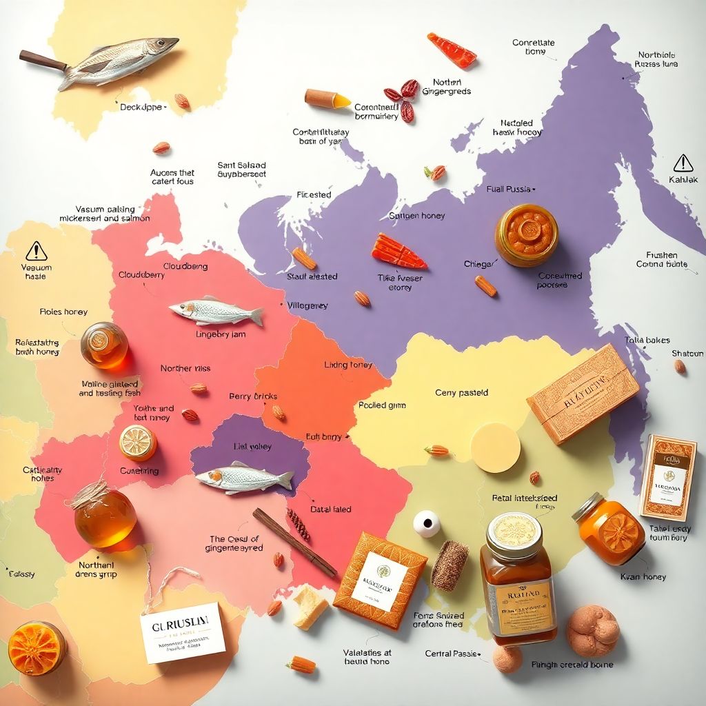 Кулинарные сувениры из России: что привезти из разных регионов вместо магнитиков