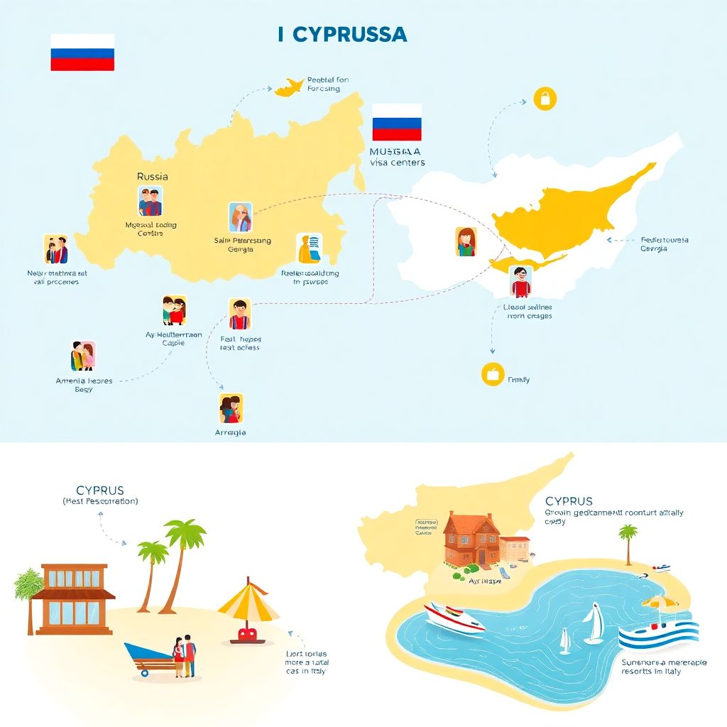 Новые визовые центры Кипра упростят визы и вернут российских туристов