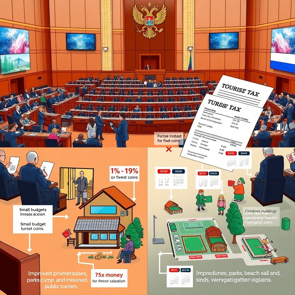 Туристический налог в России: в Госдуме готовят корректировку правил взимания