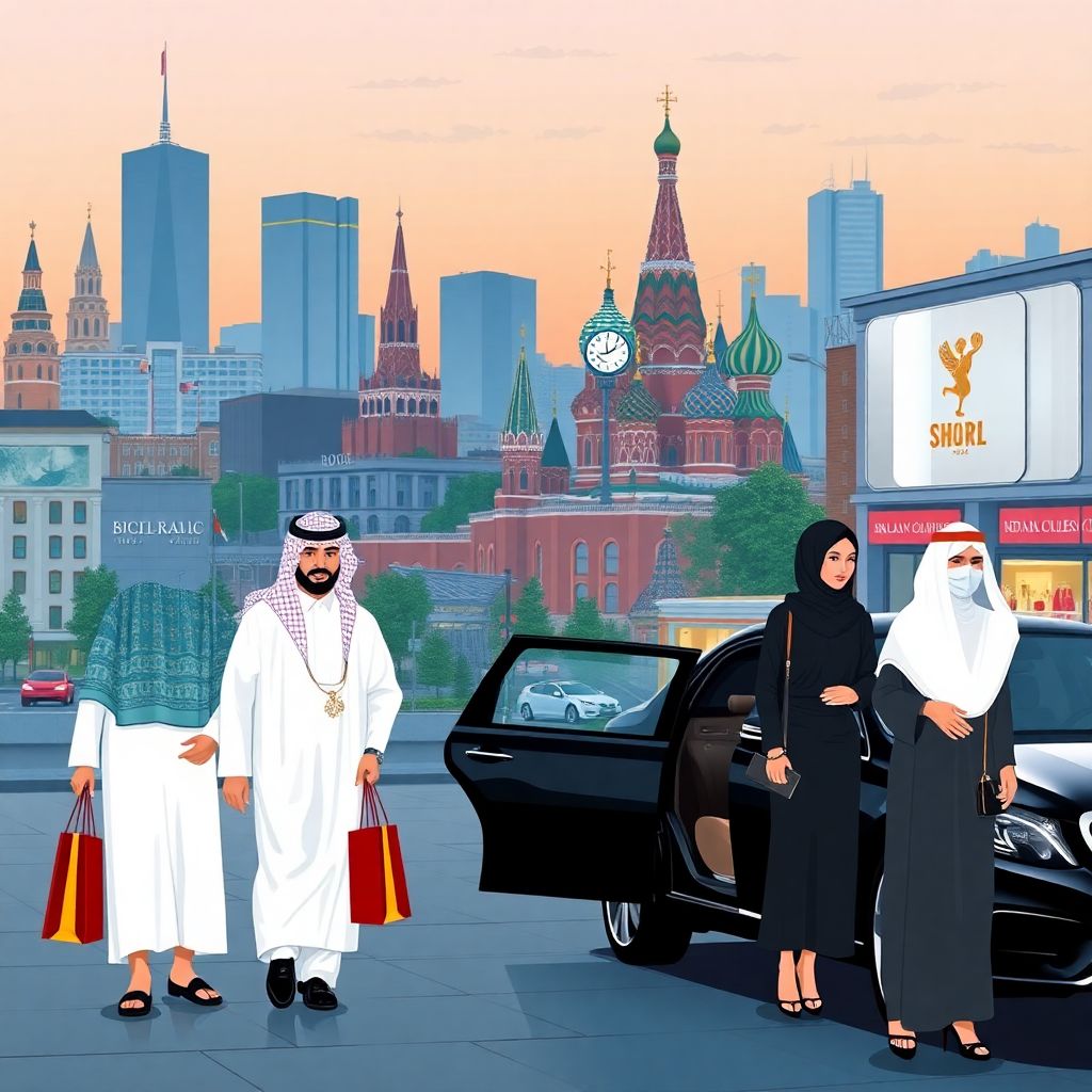 Самые щедрые туристы в Москве: сколько тратят граждане Саудовской Аравии