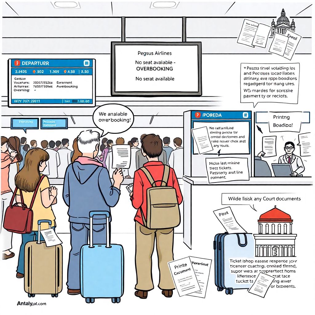 Туристы через суд взыскали с туроператора 400 тысяч рублей за овербукинг рейса