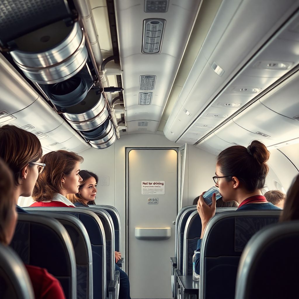 Стюардессы раскрыли правду о воде на борту самолетов и ее качестве