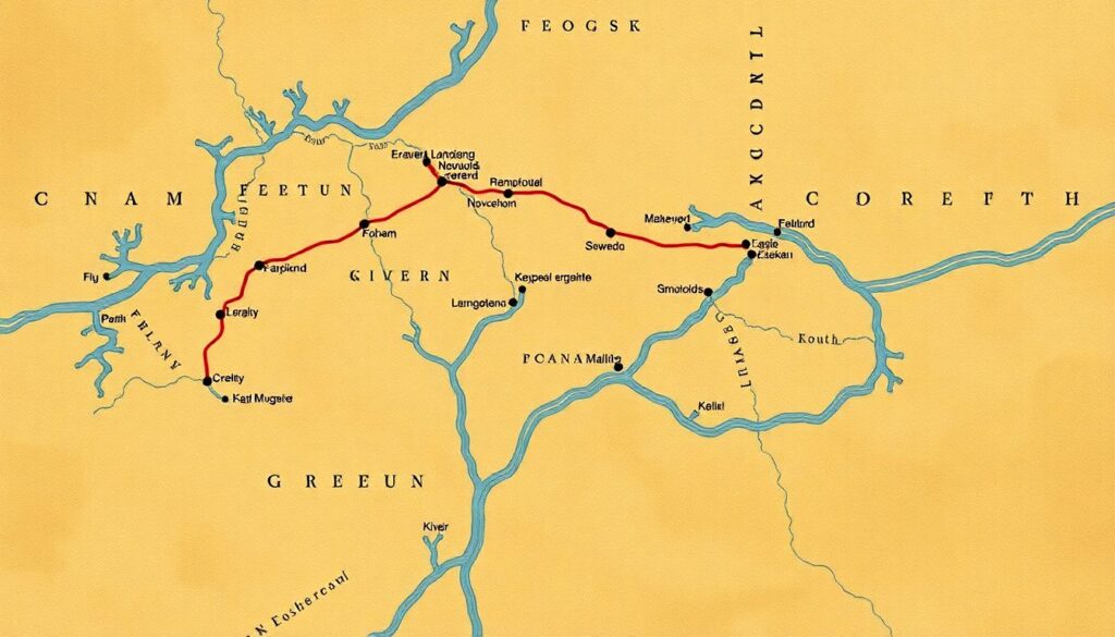 По следам старых торговых путей: речные и сухопутные маршруты Древней Руси - иллюстрация