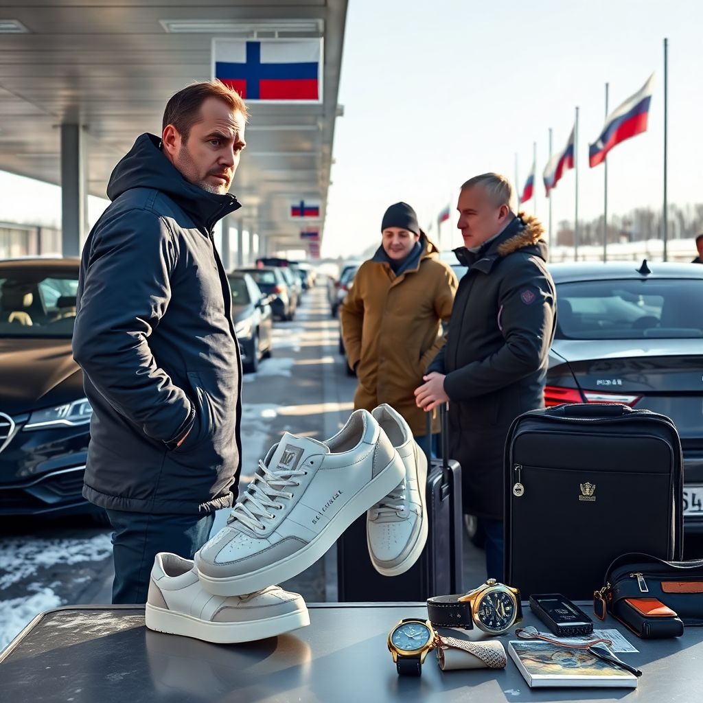 В Эстонии россиянина развернули на границе из‑за брендовых кроссовок под санкциями