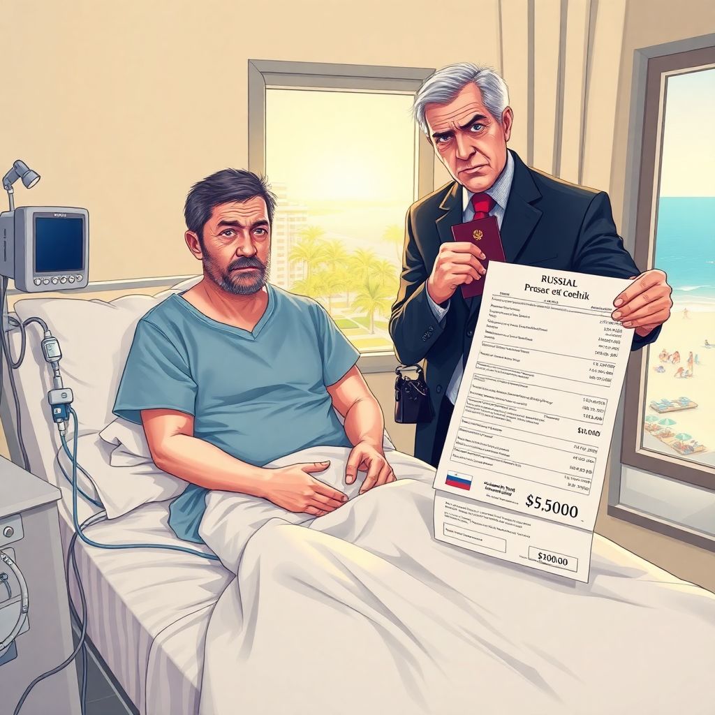 Турист из Москвы в Египте: больница удерживает паспорт из‑за счета