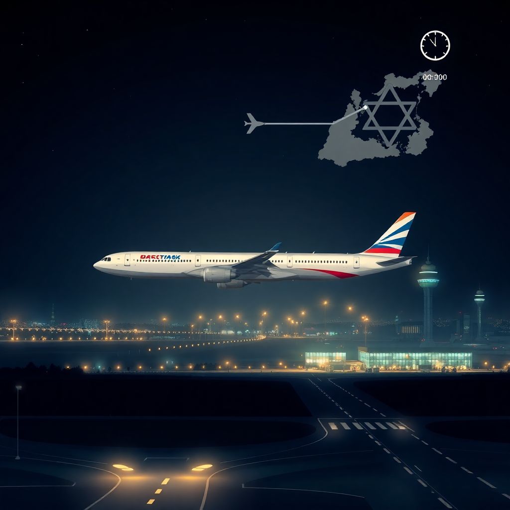 Росавиация сняла запрет на ночные перелеты из России в Израиль