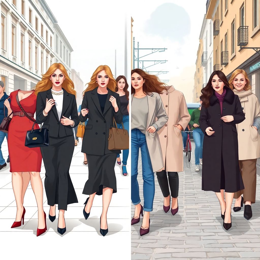 Россиянки и европейские женщины: отличия во внешности, макияже и образе жизни