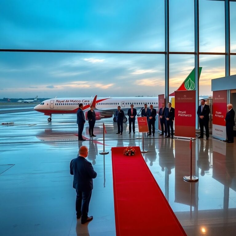 Санкт‑Петербург принял первый прямой рейс из Касабланки royal air maroc