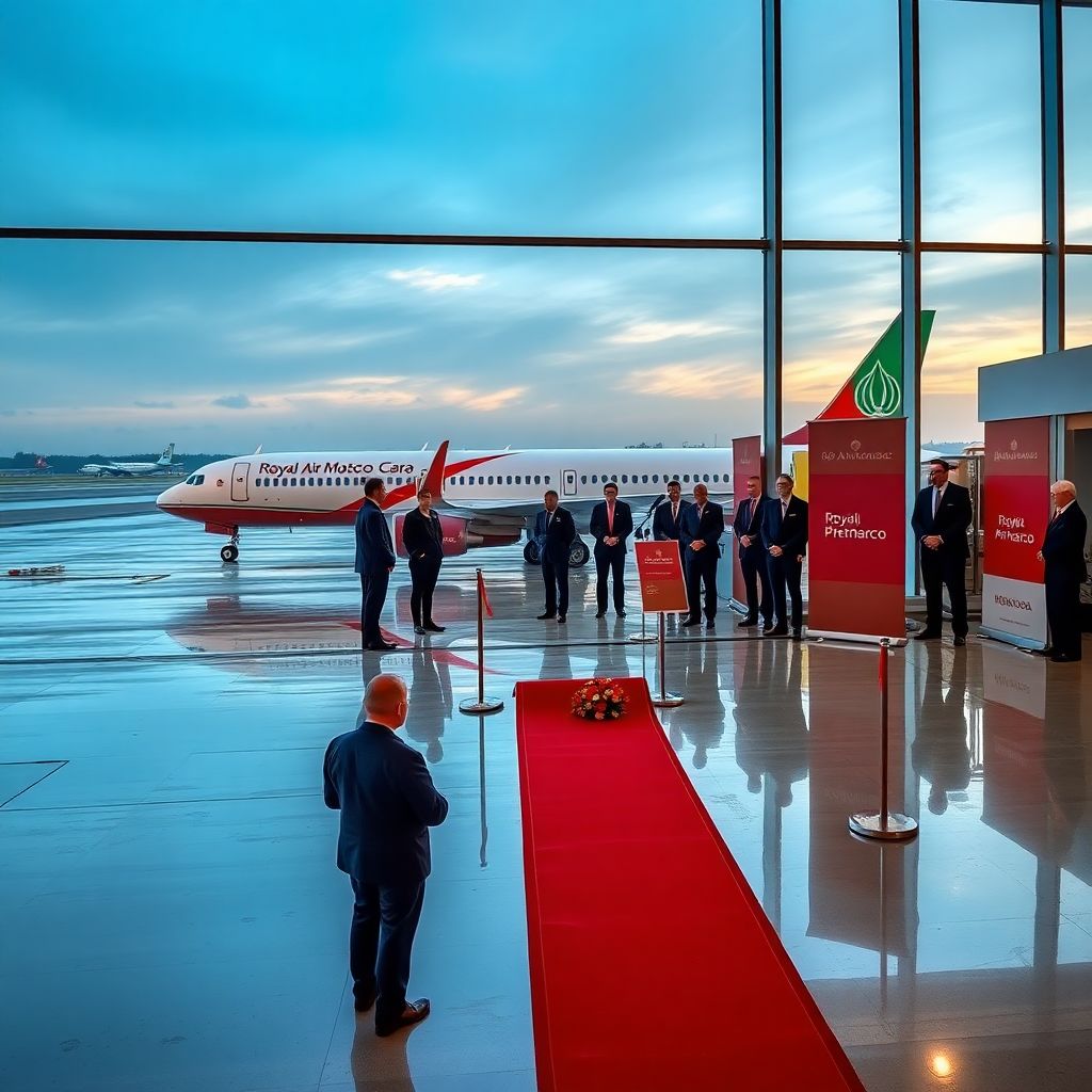 Санкт‑Петербург принял первый прямой рейс из Касабланки royal air maroc