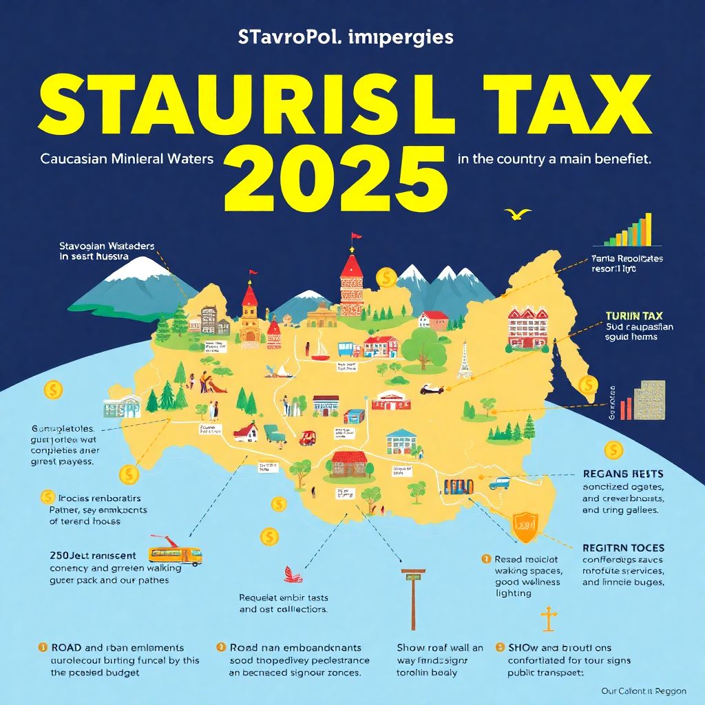 Ставропольский край лидирует по сбору туристического налога в 2025 году