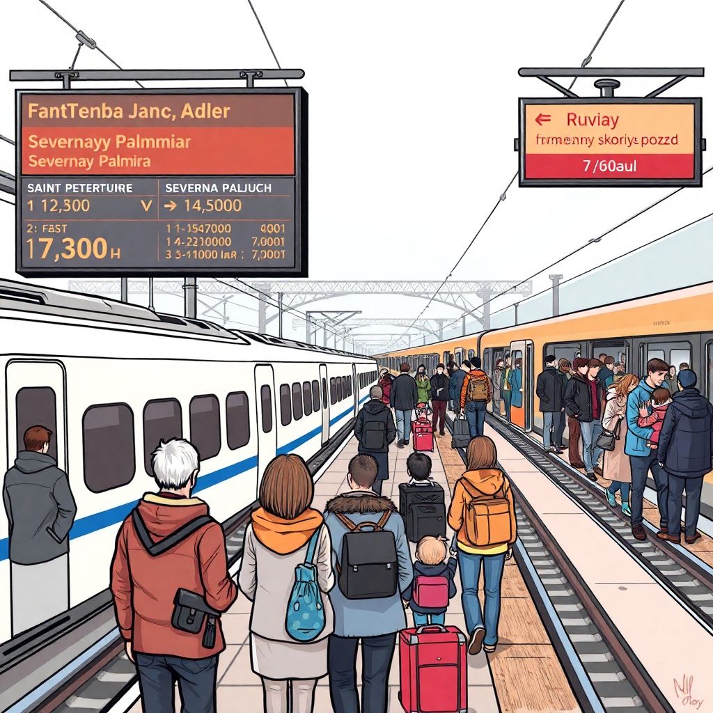 Рост цен на ж/д билеты в Сочи на майские праздники: почему так дорого