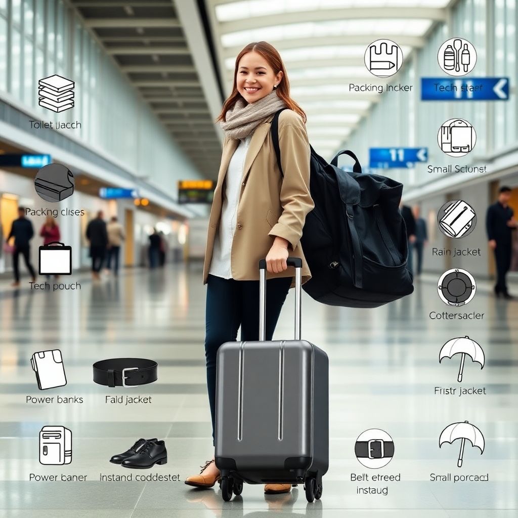 Путешествие с одной сумкой: как собрать функциональную и стильную ручную кладь