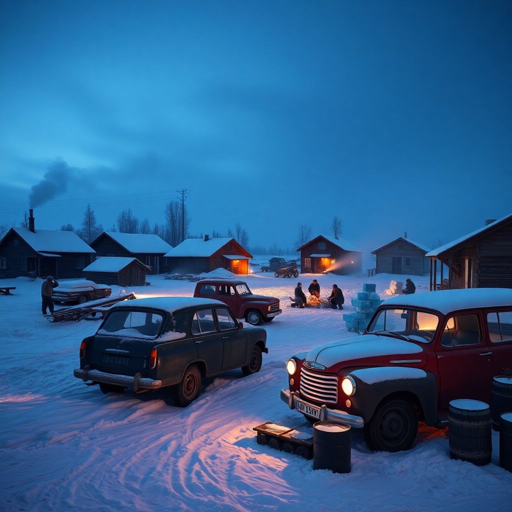 Село Найба в Якутии: как живут без воды и солнца по версии Алексея Жирухина