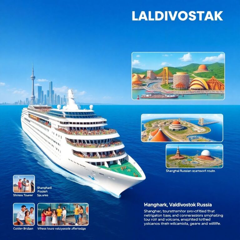 Круизы Шанхай – Владивосток: запуск нового морского маршрута летом