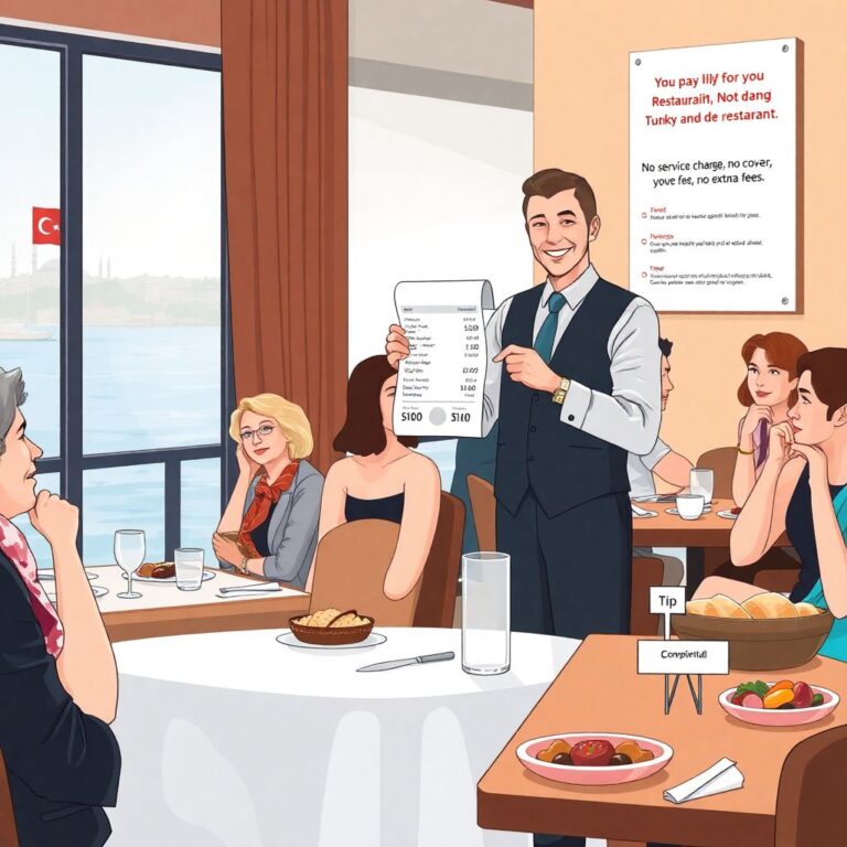 Турция: новые правила в ресторанах отменяют сервисный сбор и скрытые доплаты