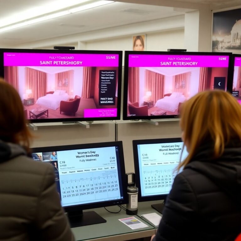 Санкт‑Петербург на 8 Марта: дефицит недорогих отелей и рост цен на проживание