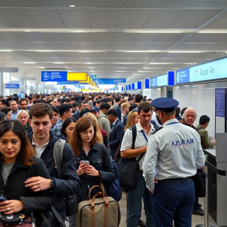 Ространснадзор начал проверку azur air из‑за задержек рейсов и прав пассажиров