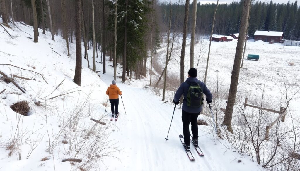 Зимний внутренний туризм: где кататься на лыжах, санях и коньках без переполненных курортов - иллюстрация