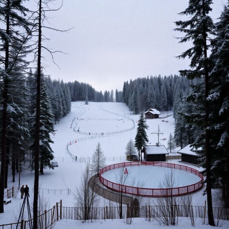 Зимний внутренний туризм: где кататься на лыжах, санях и коньках без толпы