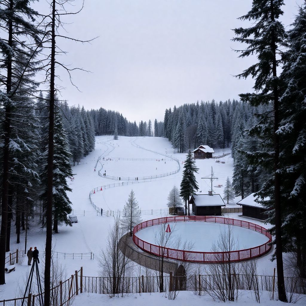 Зимний внутренний туризм: где кататься на лыжах, санях и коньках без толпы