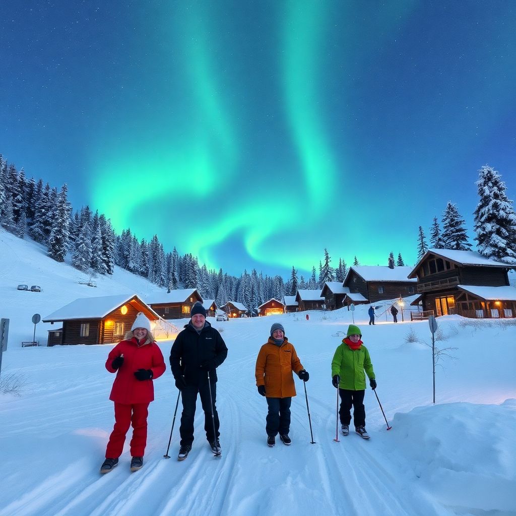Зимний внутренний туризм: лучшие направления для снежных приключений в России