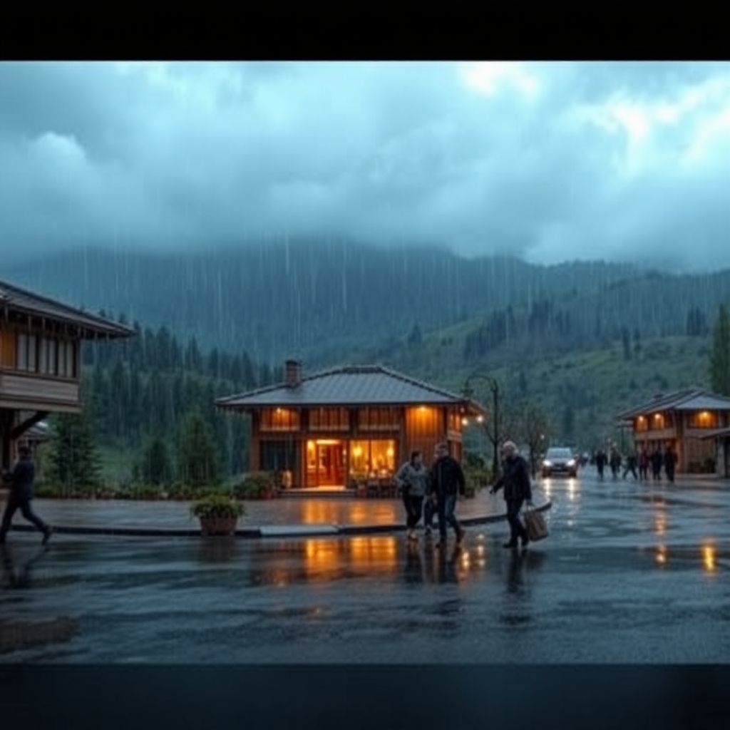 Непогода в Дагестане: турпоток стабильный, отели и экскурсии работают