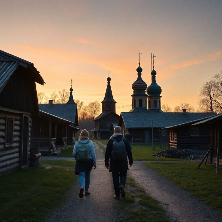 Старые русские сёла: исторический маршрут по деревням с традиционным укладом