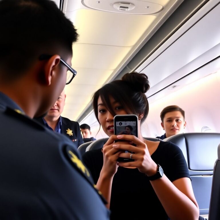 Скандал на борту american airlines: пассажирку сняли с рейса за видео без наушников