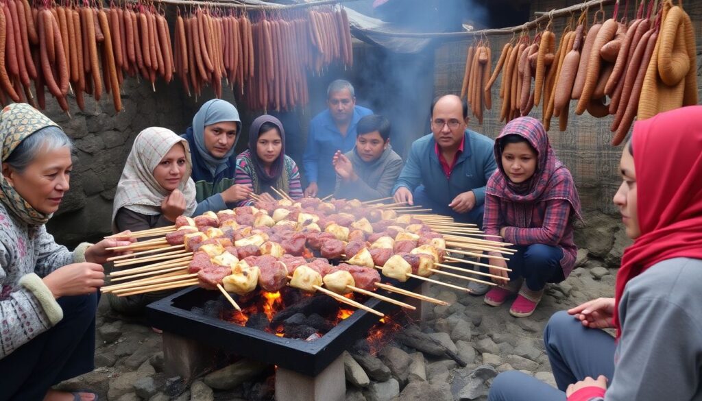 Кулинарная карта Кавказа: чем угощают в маленьких ауле, селе и городе - иллюстрация