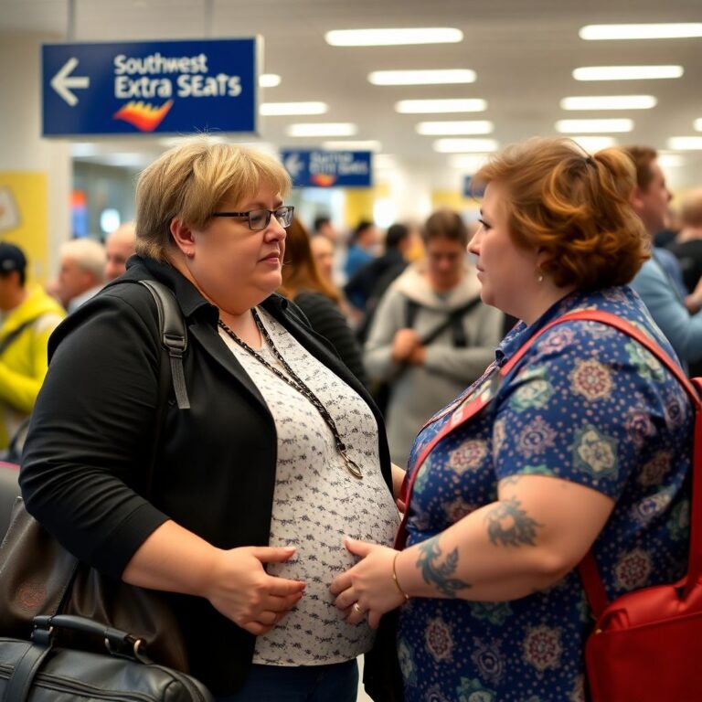 Пассажирка с лишним весом и два места в самолете: спор с southwest airlines