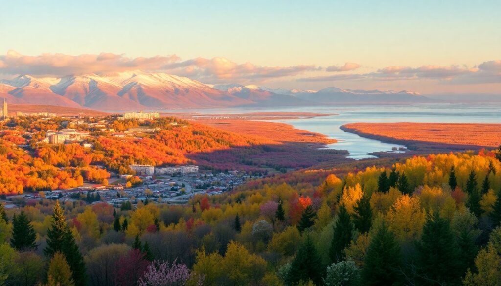 Сезонные календари поездок: куда отправиться по России весной, летом, осенью и зимой - иллюстрация