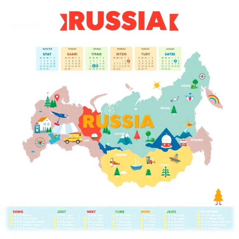 Сезонные календари поездок по России: куда отправиться весной, летом, осенью и зимой