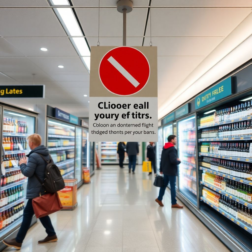 Кабмин отказался разрешать продажу алкоголя duty free на внутренних рейсах