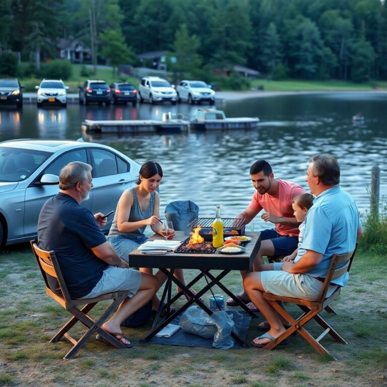 Парковка у озера и реки без штрафов: как оставить машину для шашлыков