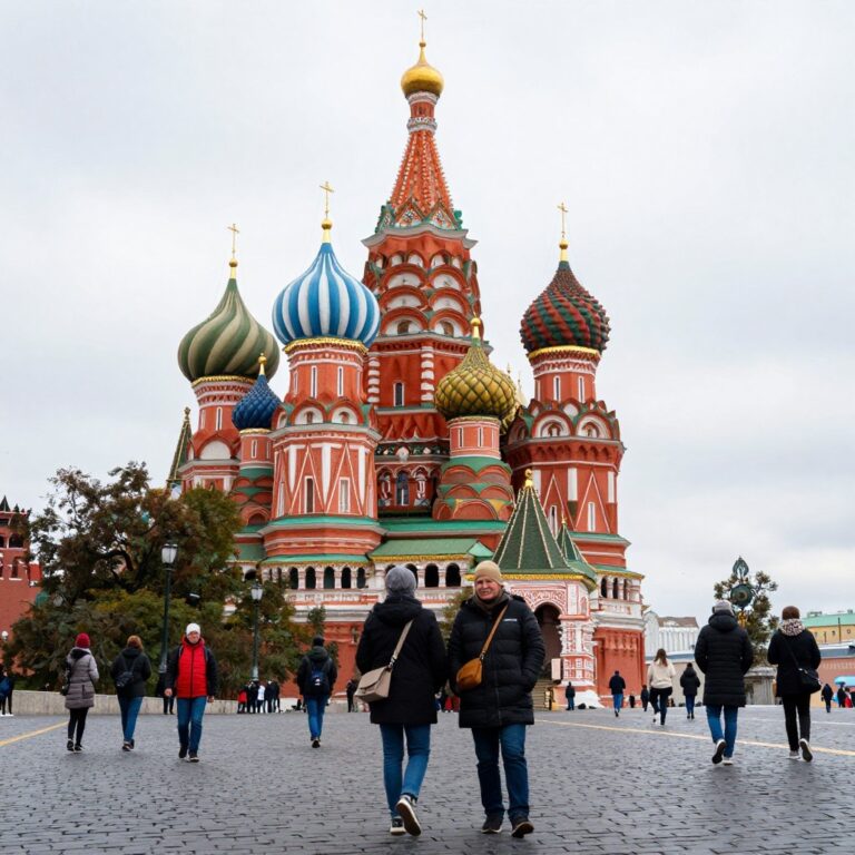 Туристы из Азии и Ближнего Востока назвали главные символы России