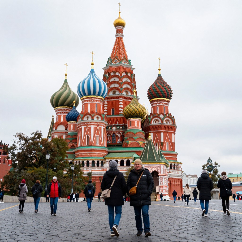 Туристы из Азии и Ближнего Востока назвали главные символы России